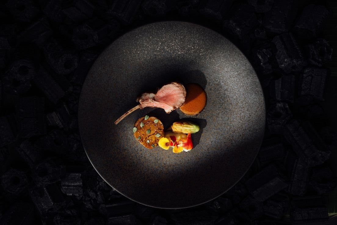 interior cocina restaurante